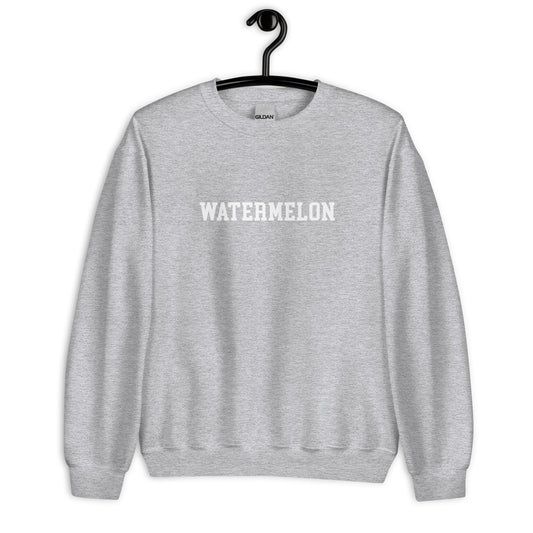 Watermelon Sweatshirt - Straight Font