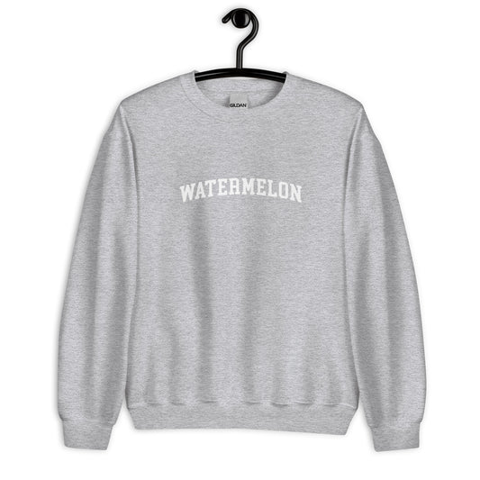 Watermelon Sweatshirt - Arched Font