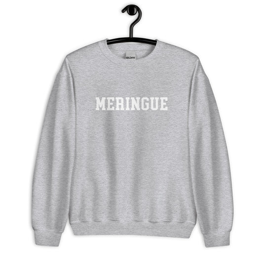 Meringue Sweatshirt - Straight Font