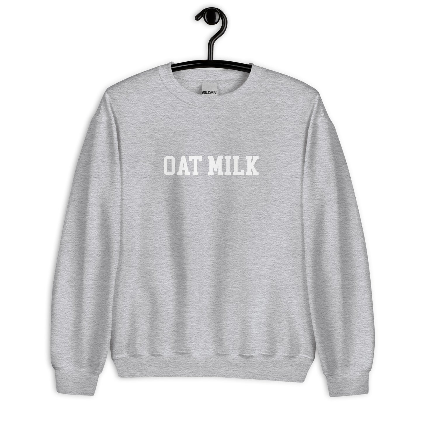 Oat Milk Sweatshirt - Straight Font