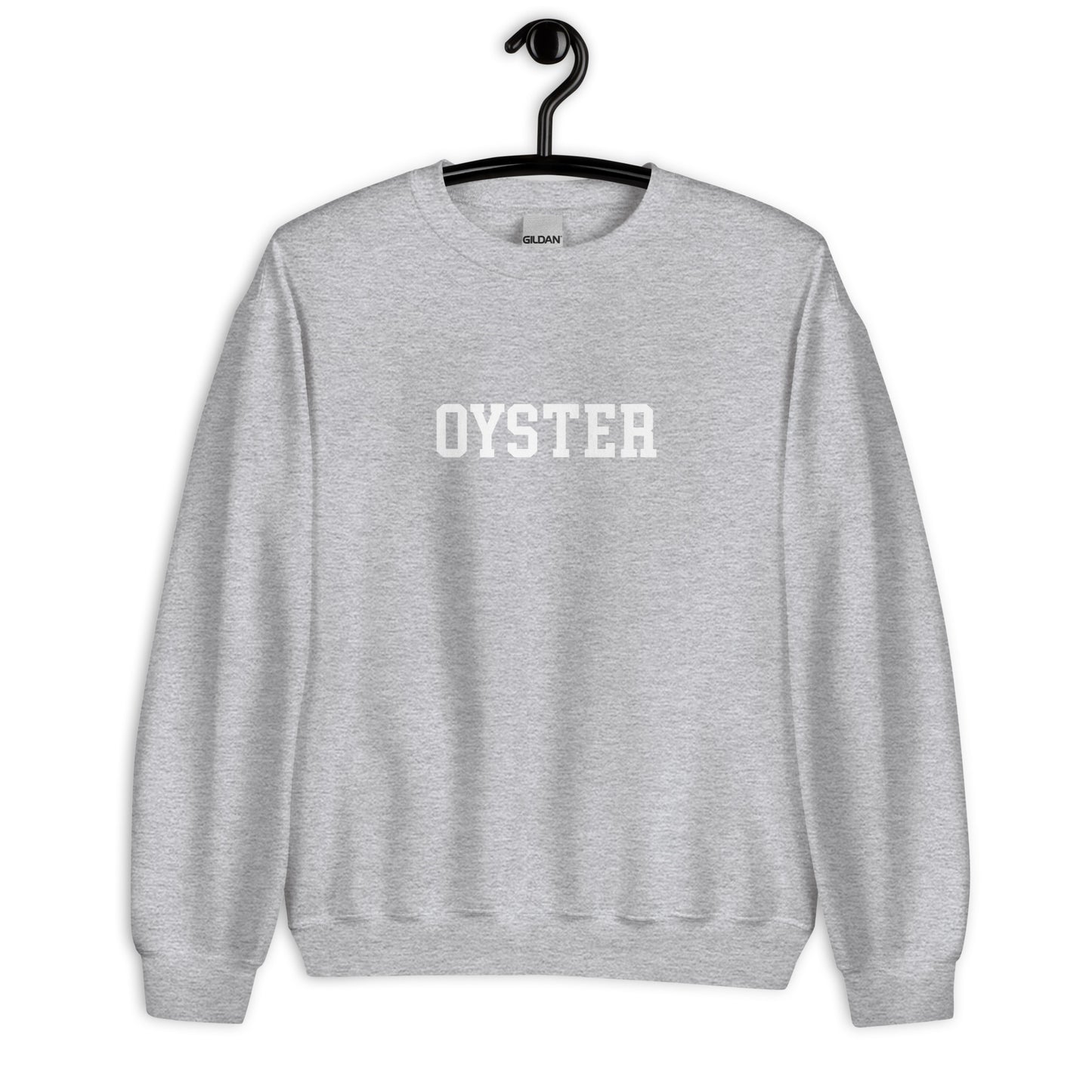 Oyster Sweatshirt - Straight Font