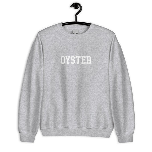 Oyster Sweatshirt - Straight Font