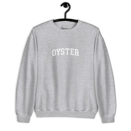 Oyster Sweatshirt - Arched Font